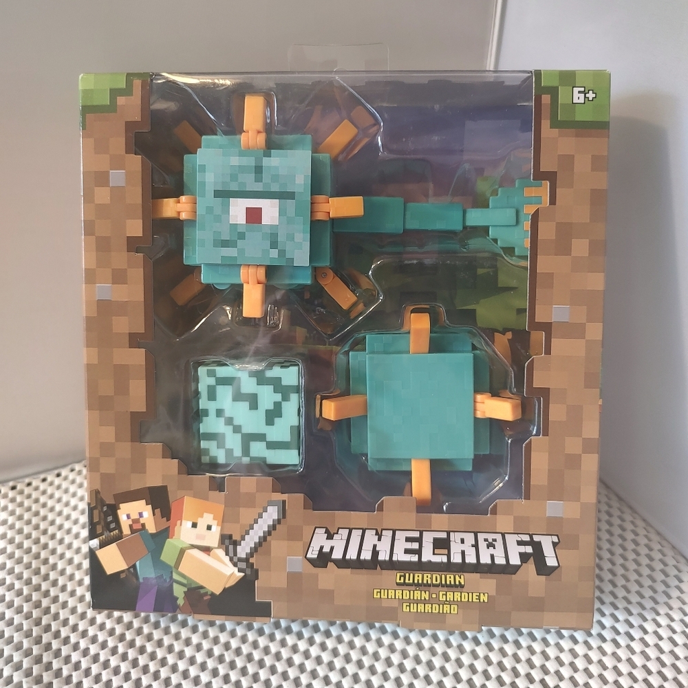 Minecraft Guardian Craft Prismarine Block NWT 2018 Figures NWT